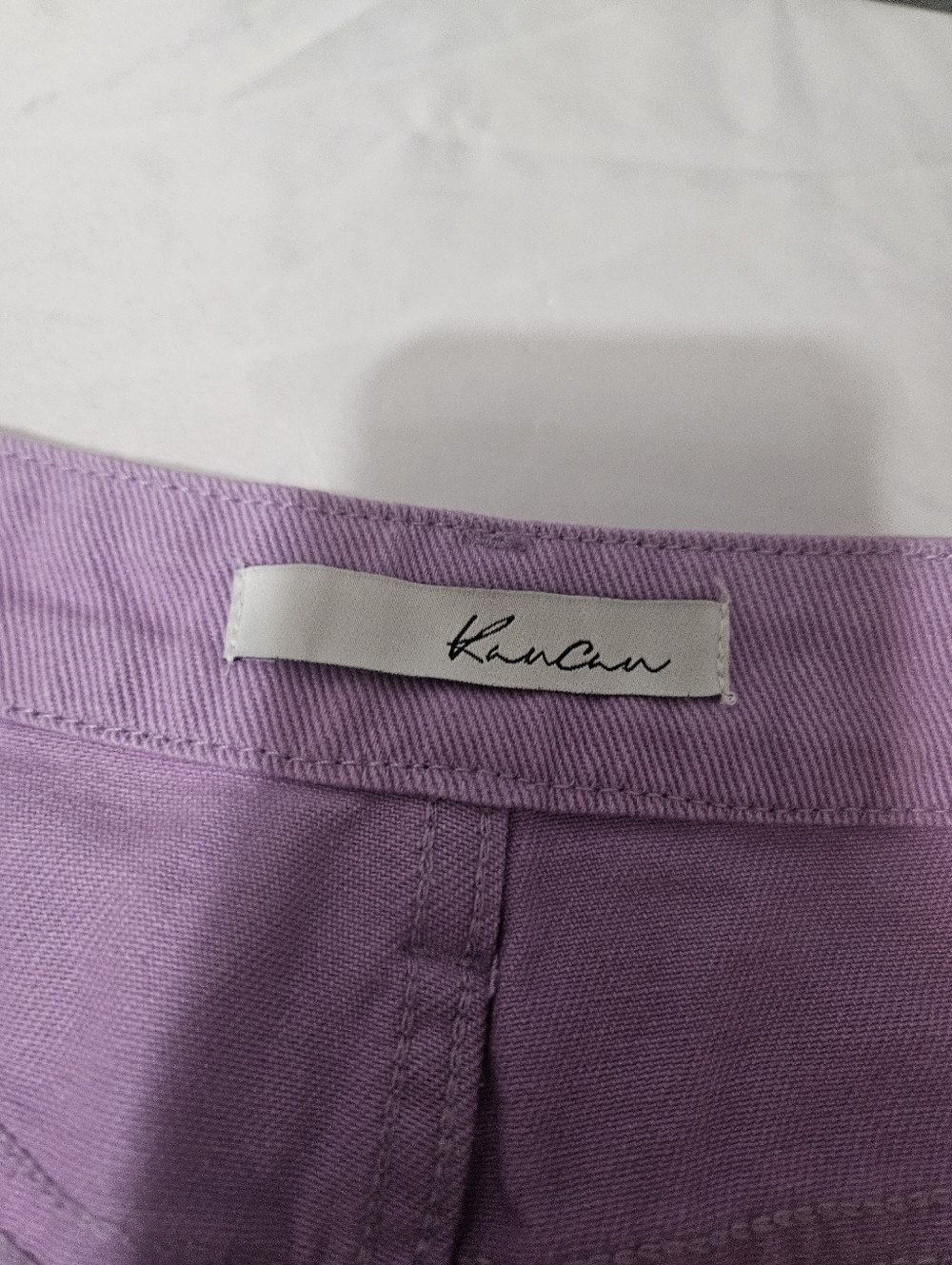Kancan Penelope 2-color Mini Skirt Zipper Front Fringed bottom Size XS! - Picture 3 of 7